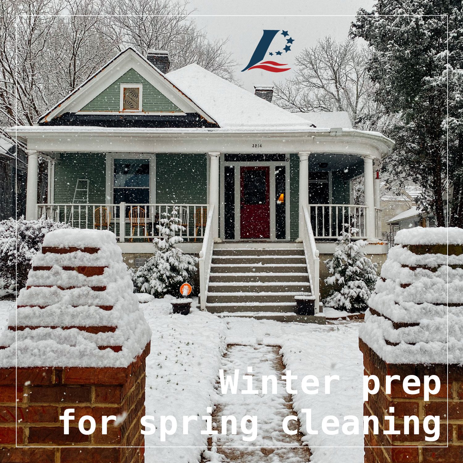 Winter prep for spring cleaning